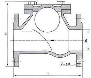 HQ41X球形止回阀(图1)